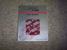 1993 Toyota T100 Truck Electrical Wiring Diagram Manual SR5 DX 3.0L V6 xo