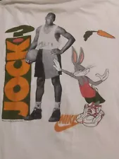 Michael Jordan Nike Bugs Bunny Extra Large T-shirt What's Up Jock? Vintage 1991