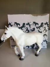 Breyer Model Horse Breeds Collection Percheron White NIB