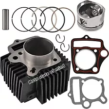 54mm Cylinder Body Piston Kit Gaskets Set for 125cc ATV Quad Dirt Bike Go Kart