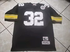 Franco Harris PIttsburgh Steelers #32 Mitchell and Ness Throwback Jersey Size 54