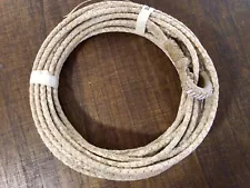 Western Handmade 4 strand Rawhide Reata( 50ft long and 5/16 diameter )