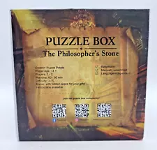 Puzzle Potato Philosopher's Stone Wooden Puzzle Box Escape Room Game