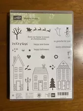 Stampin Up! "Holiday Home" Rubber Stamp Set (others available in store)