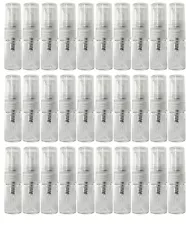 30pcs lot 2ml 0.07oz empty glass spray bottles for perfume samples oils decants