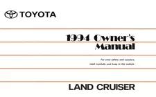 1994 Toyota Land Cruiser Owners Manual User Guide Reference Operator Book Fuses (For: 1994 Toyota)