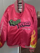 NWT Headgear Classics Fresh Prince of Bel Air 6X Satin Pink Jacket See Desc.