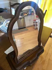 Vintage 1940's Estate Sale Handmade Mirror 21”x17”x10”