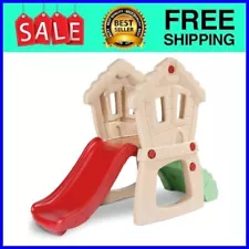 Little Tikes Hide & Seek Climber, Indoor Outdoor Slide and Climbing Playset