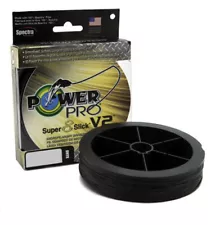 Power Pro Super8Slick V2 Onyx Black Braided Line EBT Coated 8-Carrier Superline