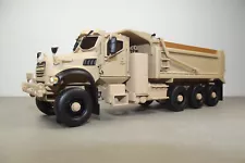 MACK DEFENSE (tan)H.D. DUMP TRUCK (see all photoe's)