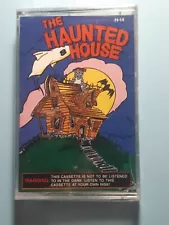 The Haunted House Vintage Sealed Cassette Tape Original Store Sale Stickers