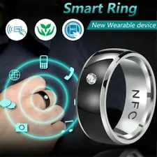 Fashion Ring Technology NFC Smart Finger Digital Smart Ring for LG MOTO Samsung☆