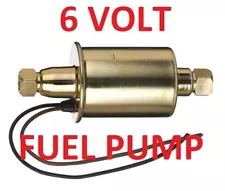 6 volt Fuel Pump Oldsmobile 1931-32 1933 1934 1935 1936-can be assist or primay