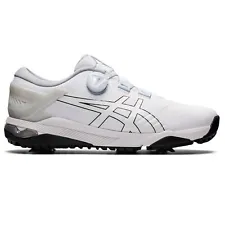 Asics Gel-Course Duo Boa Golf Shoes - White/Black - New 2022