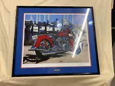 Harley Davidson Scott Jacobs Signed Print "Panacea" Limited Edition 762/1000