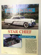 PontiacArt16 Vintage Article 1954 Pontiac Star Chief May 1986 5 page