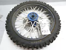 2008 Pitster Pro pit bike front wheel rim tire spokes hub assembly 150 125 160