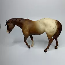 Breyer Traditional Vintage Quarter Horse QH Gelding-Chestnut Appaloosa #97