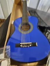 Brand New Blue JUNIOR Acoustic Guitars