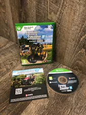 Microsoft XBOX One Series X Farming Simulator 22 PLATINUM Edition Game EXC Shape