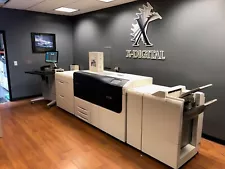 Xerox Versant 4100 Press For Sale. 386K meter. Maintenance Contract in USA.