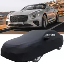 Full Car Cover Stretch Satin Dust Proof Indoor Garage For Bentley Continental GT