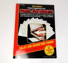 Forms for Business FBM-3 1986 Sales Marketing Reproducible Copier Ready Prop NEW