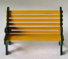 Dept. 56 Village Collection - Wrought Iron Park Bench #56-52302