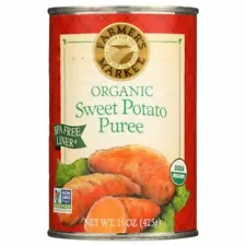 Organic Sweet Potato Puree Case of 12 X 15 Oz