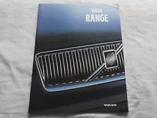 1998 Volvo Range Brochure, UK Car Sales Brochure, S40 V40 S70 V70 S90 V90 C70