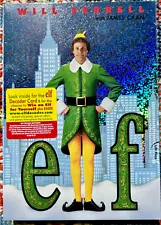 Elf DVD Will Ferrell, James Caan, Zooey Deschanel 2003 -Brand New in Slipcase