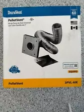 DuraVent 3PVL-AIK Pellet Vent 2" Flex Pipe Universal Kit New in Box