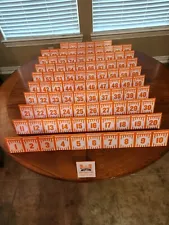 Whataburger Complete Set Of Table Tent Numbers (1-96) & A Natl. WBurger Day Tent