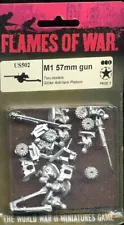 Glider 57mm Anti-Tank gun 15mm Flames of War WWII US502 British US Airborne