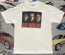 Vintage 1997 Wild America Movie Promo T-Shirt Go Wild Johnathan Taylor Thomas XL