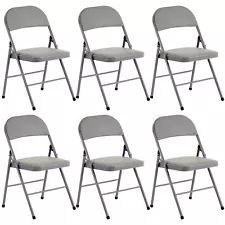 Hot Sale 6pcs PVC Steel Pipe Gray Exhibition Chairs 40 * 45 * 78cm N101