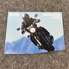 1991 Suzuki MC & ATV Sales Brochure OEM/Original GSXR750 GSXR1100 RMX250 JR50