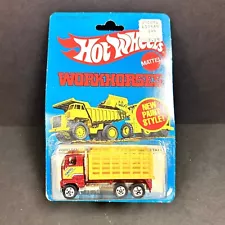 (New Sealed) Hot Wheels WORKHORSES - Ford Stake Bed Truck 1979 #9551