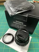 Fujifilm Fujinon XF 35mm F/2 R WR Lens For Universal (Black)