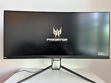 Acer UM.CX0AA.P01 Predator X34 Pbmiphzx 34" 21:9 Curved IPS Gaming Monitor