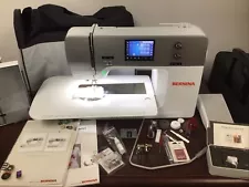 BERNINA 770 QE Sewing, Quilting Machine w/plus upgrade! Low stitch count!