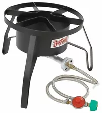 Bayou Classic SP10 High-Pressure Outdoor Gas Cooker, Single Burner (OPEN BOX)