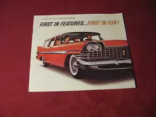 1959 Plymouth Station Wagon Sales Brochure Booklet Catalog Old Original