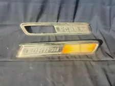 1968 to1972 Ford F350 / Hood Side Emblem / Left & Right