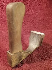 VINTAGE HANDFORGED SPECIAL WOODWORKING CRAFT AXE from SWEDEN SWEDISH