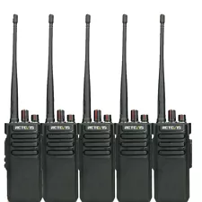 5*Retevis RT29 UHF Walkie Talkies 3200mAh Two Way Radios for Warhouse/Security