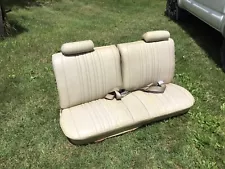 1968 1969 1970 Pontiac Catalina Front Split Bench Seat, Chevy, ￼With Tracks.