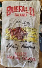 Buffalo Brand Locally Adapted Native Grass Seed Bag Previously Owned