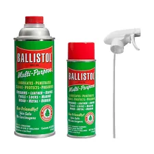 Ballistol 16oz and 6oz Oil Lubricant Cleaner and Protectant Spray Bundle